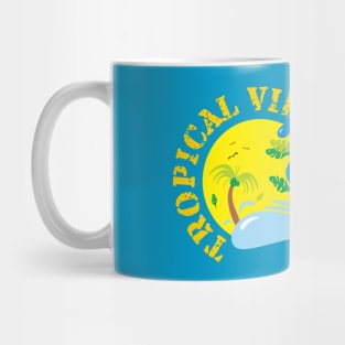 Tropical Vibes in Summer Mug